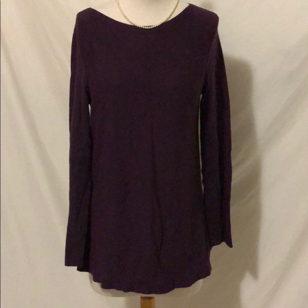 🌸 J Jill purple sweater size XS